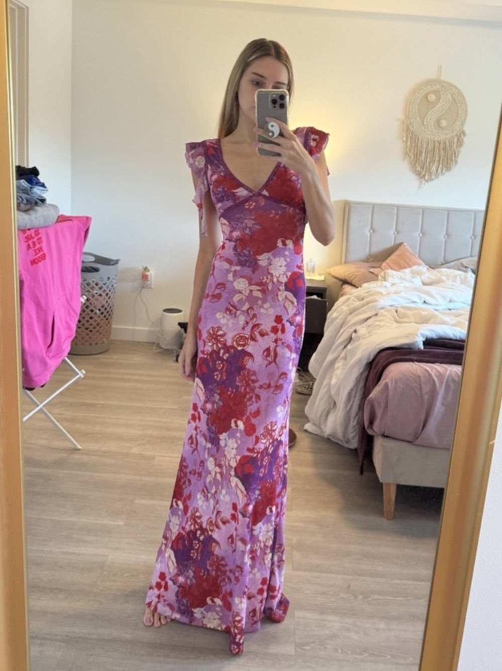 Princess Polly Soleila Maxi Dress - Purple Multi